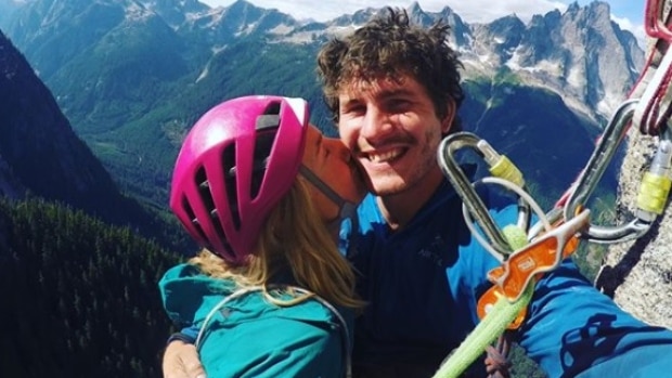 Marc-André Leclerc con la fidanzata Brette Harrington. Foto @ CbC