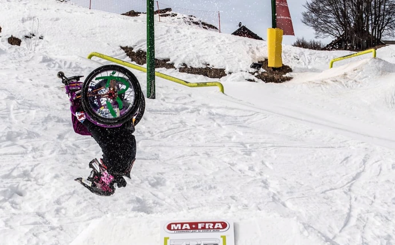Prato Nevoso, backflip, Ilaria Naef, guinness, record