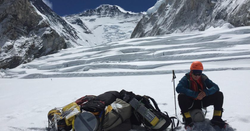 traversata everest lhotse himalaya