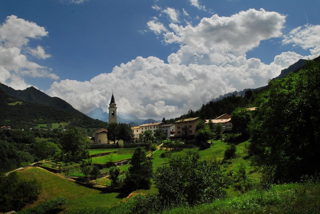 Vallarsa, uno dei centri più colpiti. Foto @ Visitrovereto