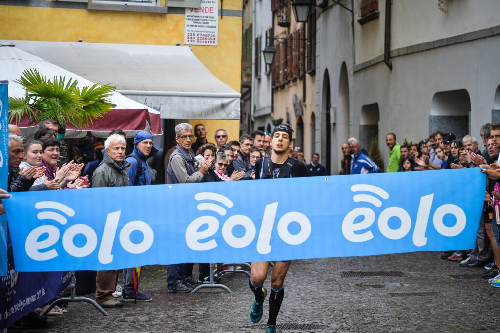 Chiavenna, Sondrio, Italy. April, 29th, 2018. Val Bregaglia trail. Classic trail 42,1km - 2.758 mts. D + start and finish Chiavenna; half trail 22,5km - 1.032 mt. D + Promontogno - CH departure and arrival in Chiavenna; relay 1st fraz. 19,6km - 1.726 mt. D + Chiavenna departure and arrival in Promontogno CH and 2 ° fraz . 22,5km - 1.032 mt. D + departure and arrival in Promontogno CH Chiavenna.
Damiano Benedetto/ corsainmontagna.it