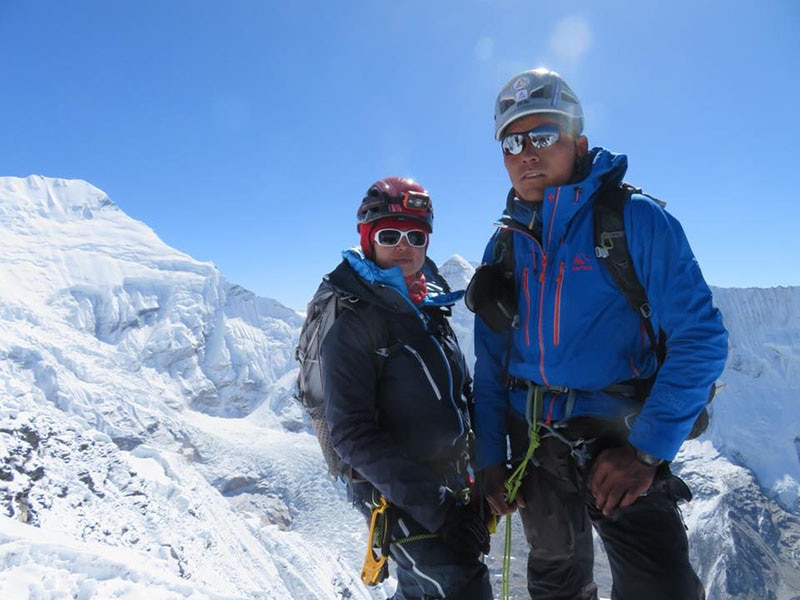 Gao Xiao-Dan, Makalu, ottomila, alpinismo, Nepal, Cina