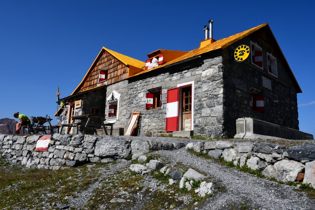 Il rifugio V Alpini