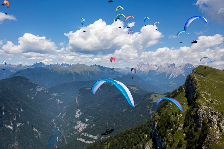 Salewa Ironfly, trail running, corsa in montagna, parapendio