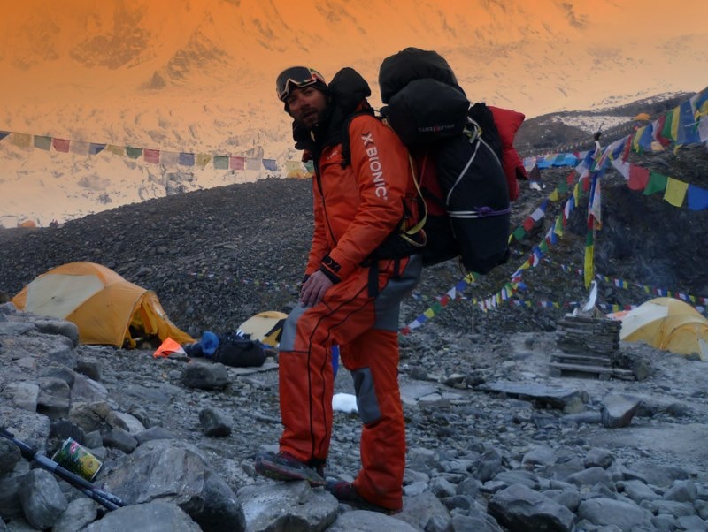 Simone La Terra, Dhaulagiri, cronaca