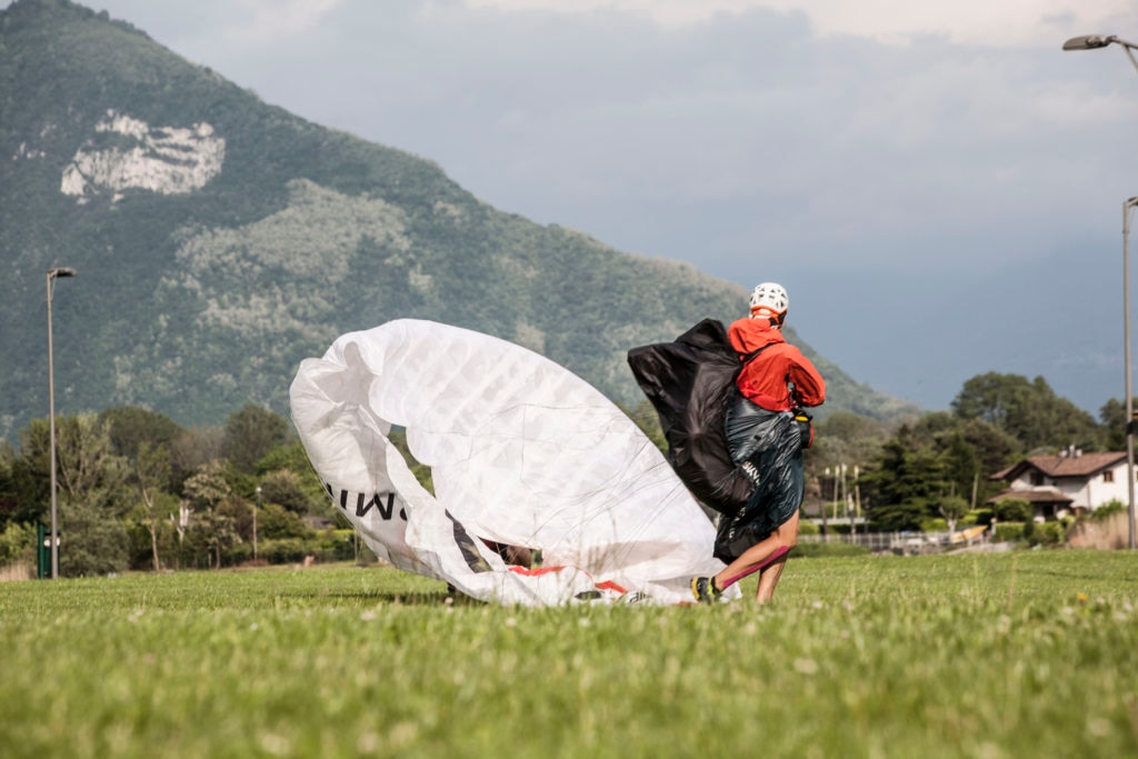 Salewa Ironfly, trail running, parapendio