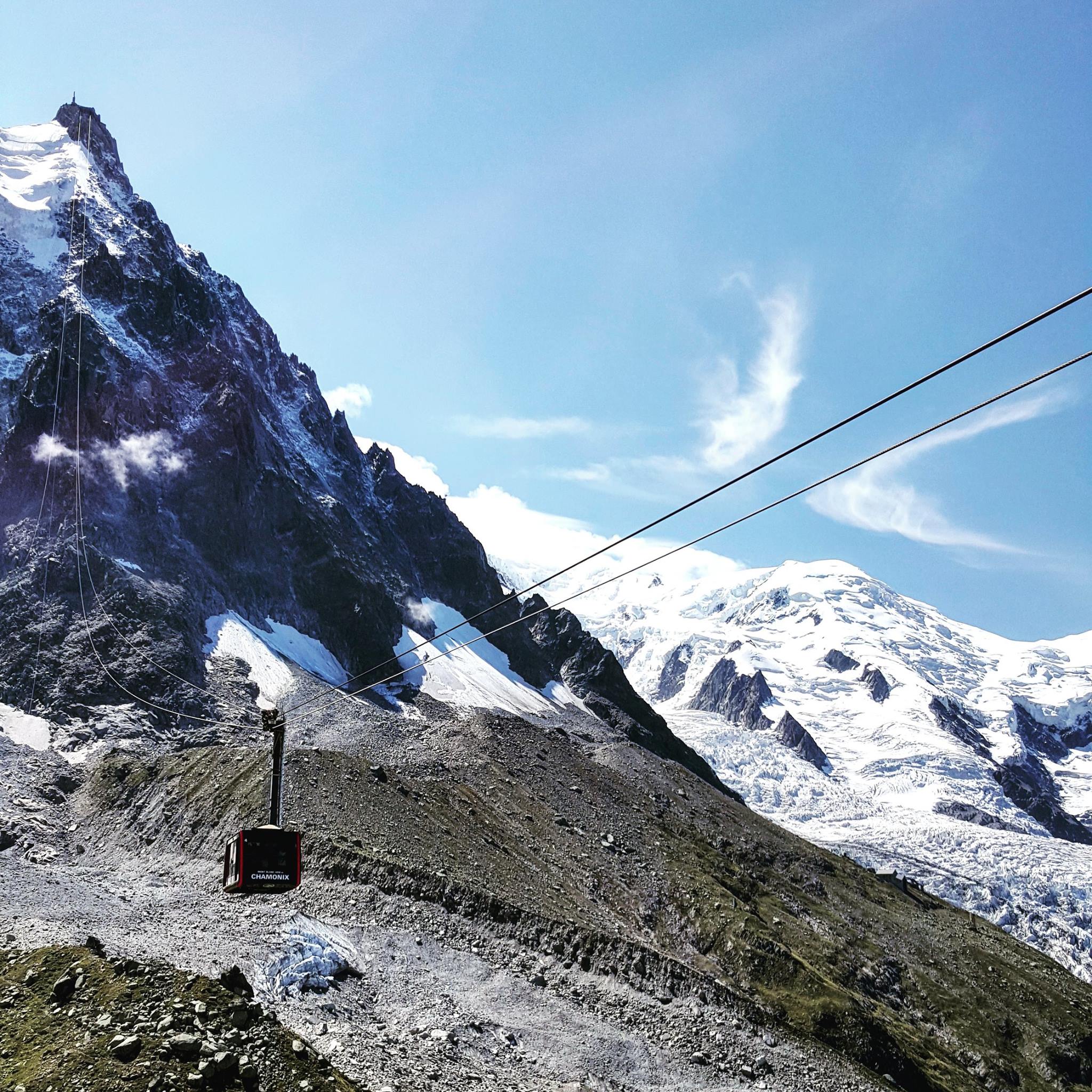 aiguille du midi, turismo, monte bianco