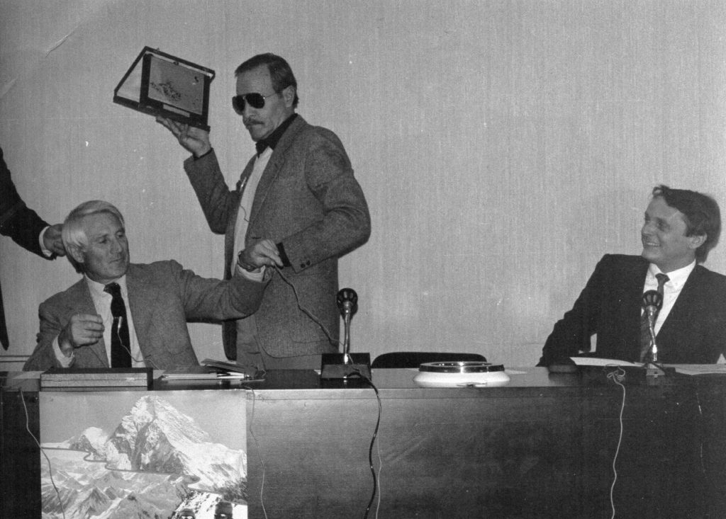 Walter Bonatti, Agostino da Polenza, Dino Perolari