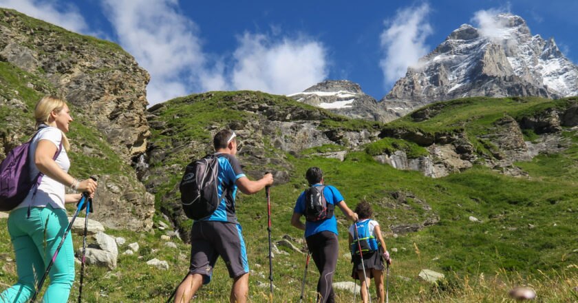turismo, montagna. cervinia