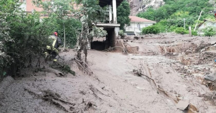 frana, allagamenti, Val di Susa, cronaca