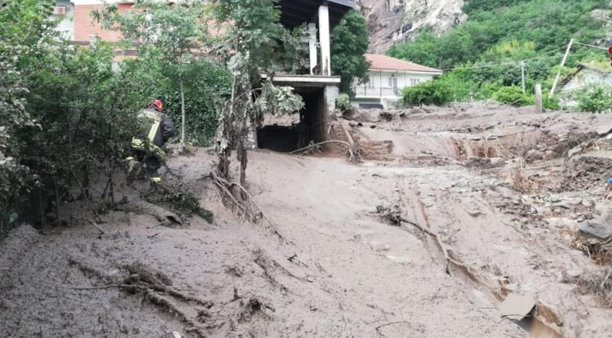 frana, allagamenti, Val di Susa, cronaca