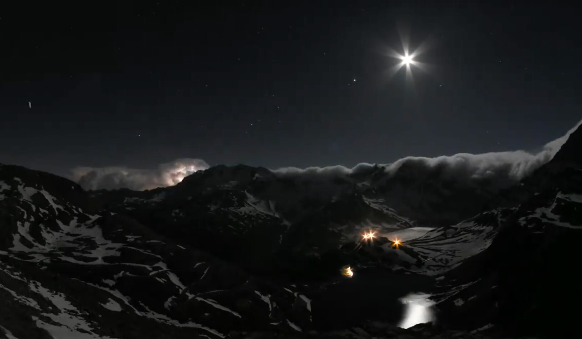 timpelapse, video, parco gran paradiso
