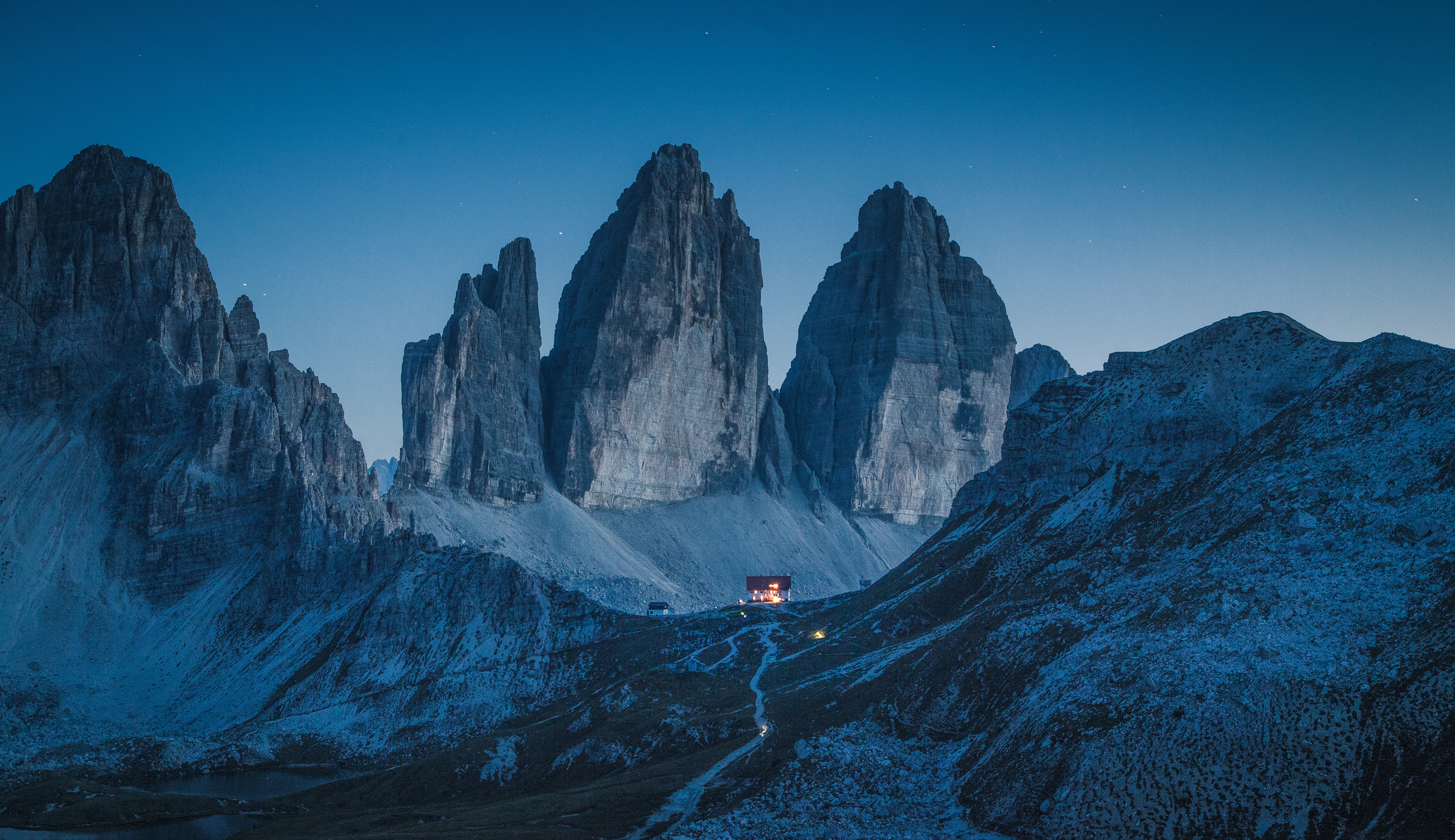 rifugi, alpi, tre cime di lavaredo