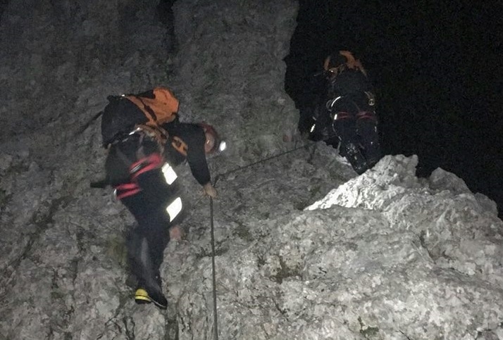 Alpinismo, recupero, Dolomiti, Pale di San Martino, CNSAS