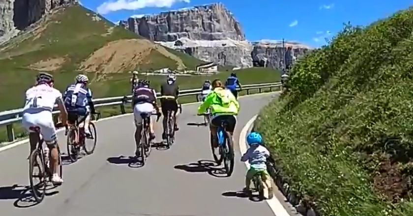 Passo Sella, Giro d'Italia, bike