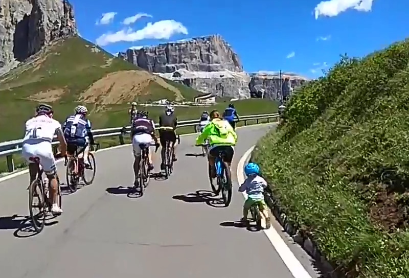Passo Sella, Giro d'Italia, bike