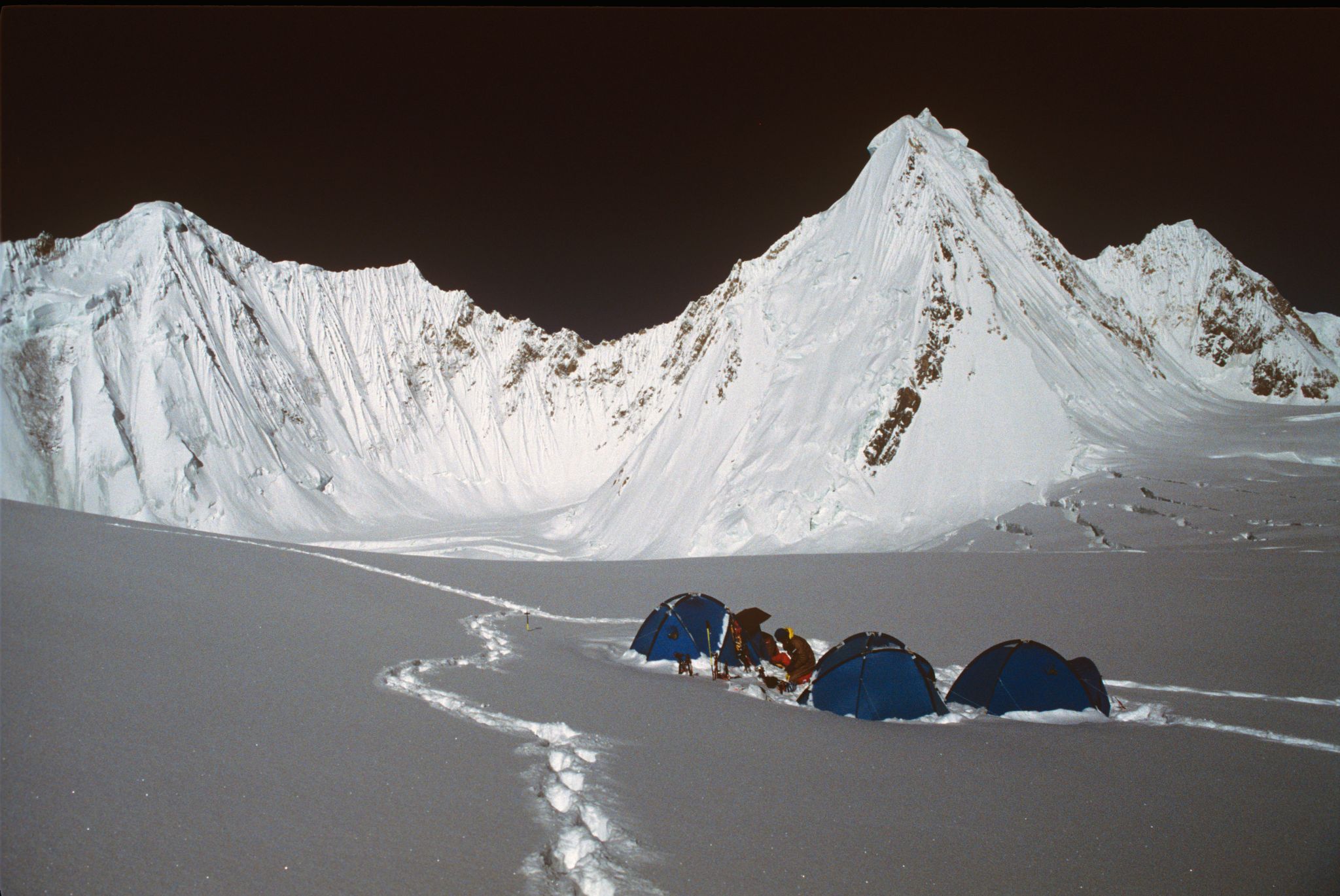Campo 1 dei Gasherbrum, 1985
