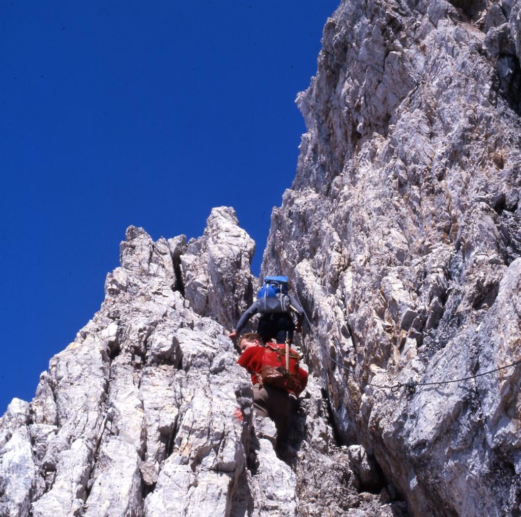 bocchette alte, brenta, ferrate