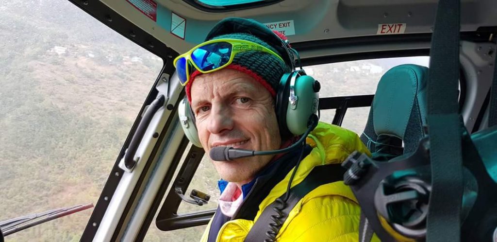 Maurizio Folini, Nepal Soccorso, Elicotteri