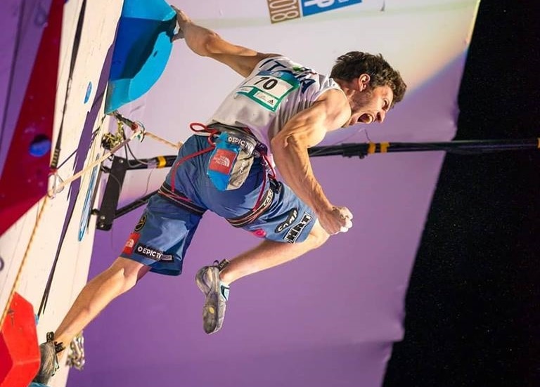 Stefano Ghisolfi, medaglia d'oro, Coppa del Mondo di arrampicata sportiva, lead, boulder, speed, Chamonix