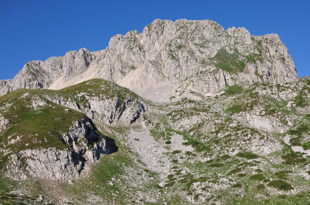 Il versante Nord-est del Terminillo - foto Stefano Ardito