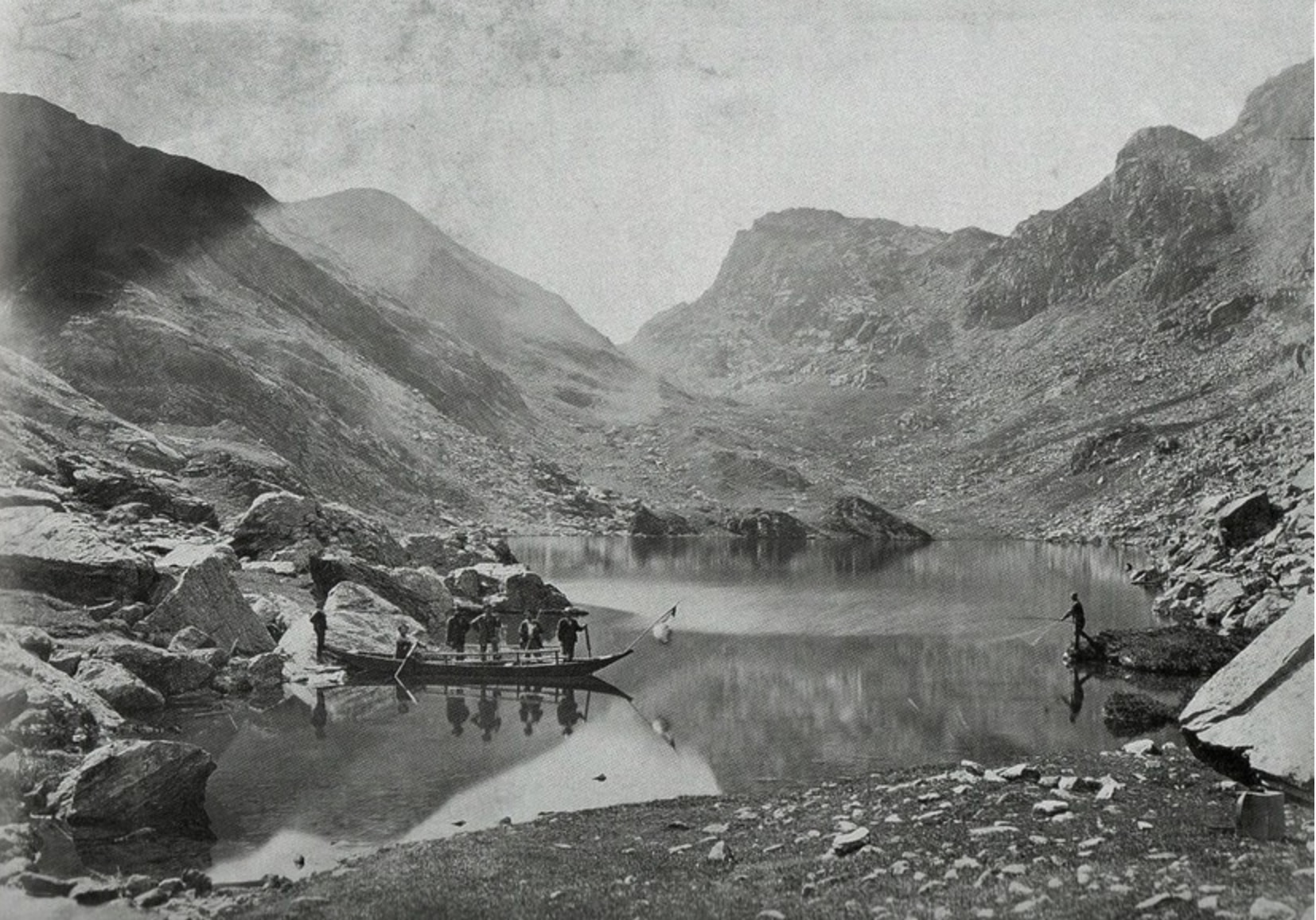 Lago Fiorenza, Crissolo, reperti