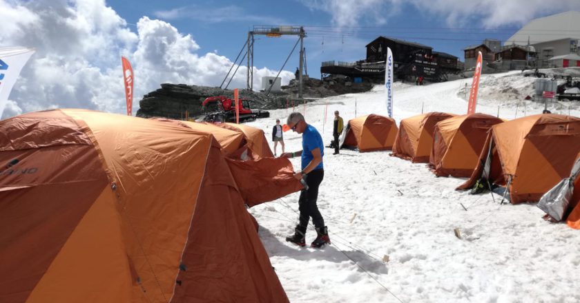Outdoor, Cervinia, Campo base