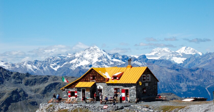 vetrina, rifugio, quinto alpini