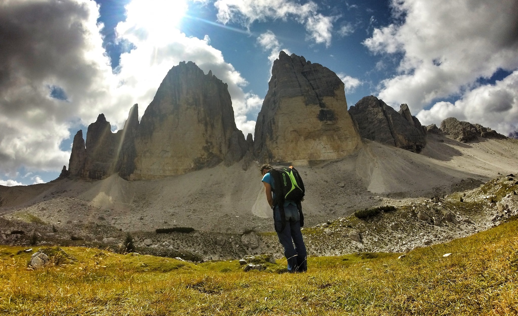 alpinismo, base jump, Tre Cime di Lavaredo