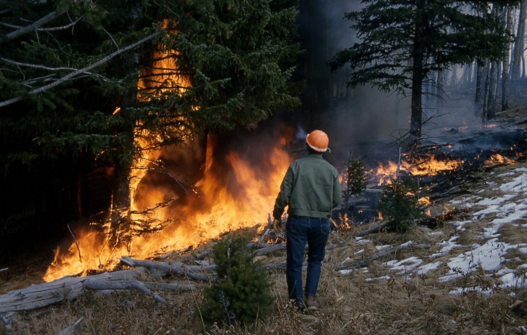 Incendi boschivi, ambiente