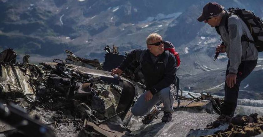 Alpi Bernesi, ghiacciaio del Gauli, soccorso alpino
