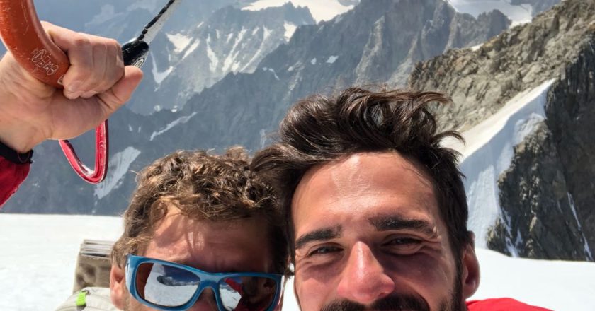David Bacci, Luca Moroni, Sperone Walker, Grandes Jorasses, 80 anni