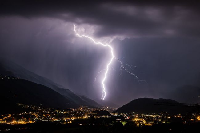 CNSAS, temporali, fulmini