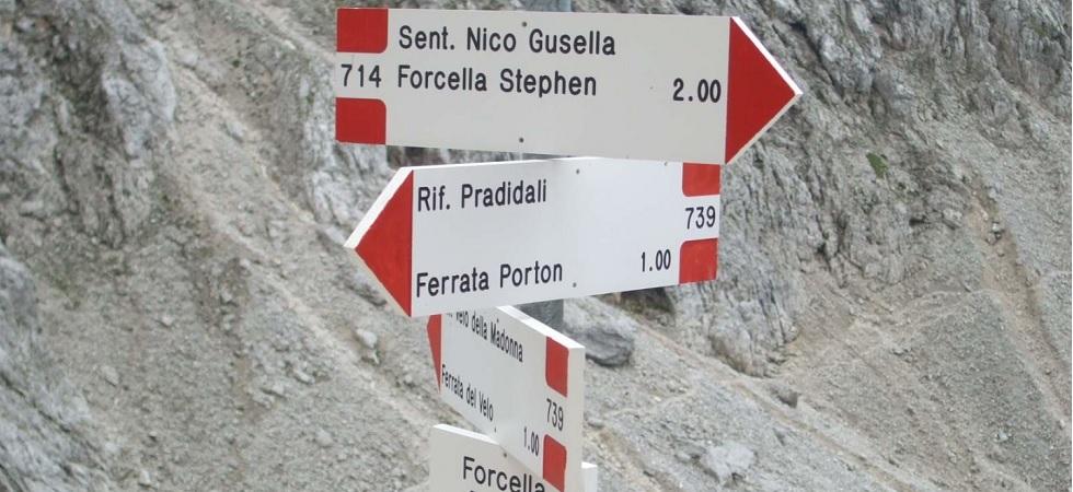 ferrata, dolomiti