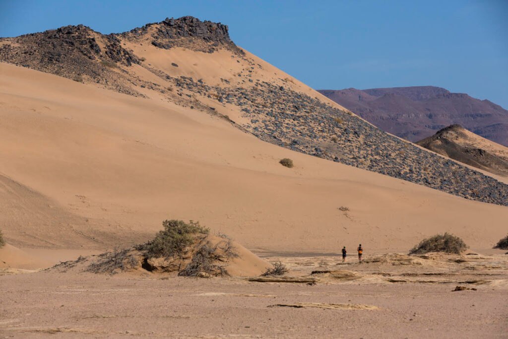 Dusty river bed to Save the Rhino campexif will be added to uploaded imagesTrans-Namibia Expedition January 2018 Ray Zahab (CAN), Stefano Gregoretti (ITA) Run 2,200km / 1,367 miles across the country of Namibia