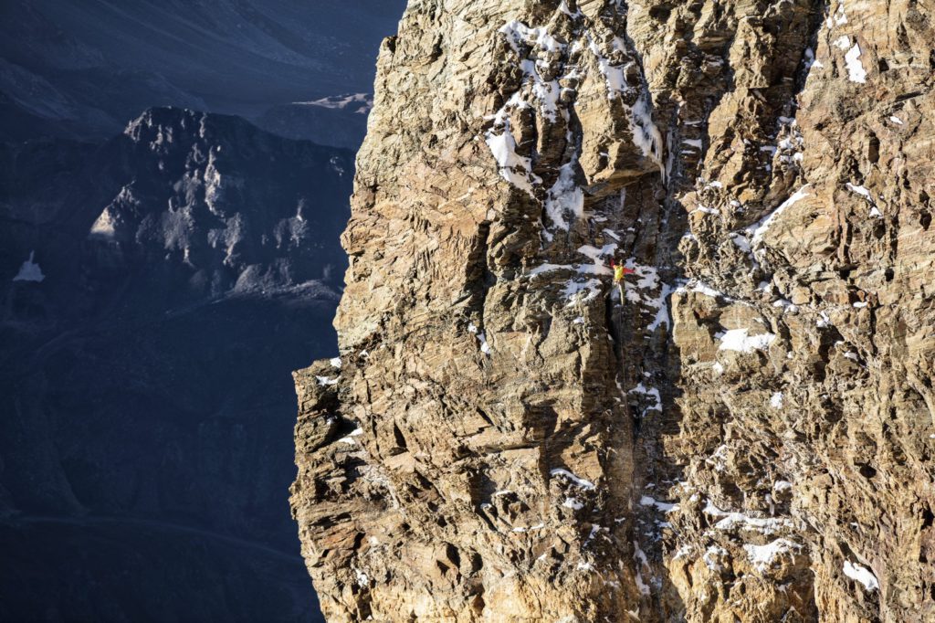 Andreas Steind, François Cazzanelli, Cervino, alpinismo, record, concatenamento