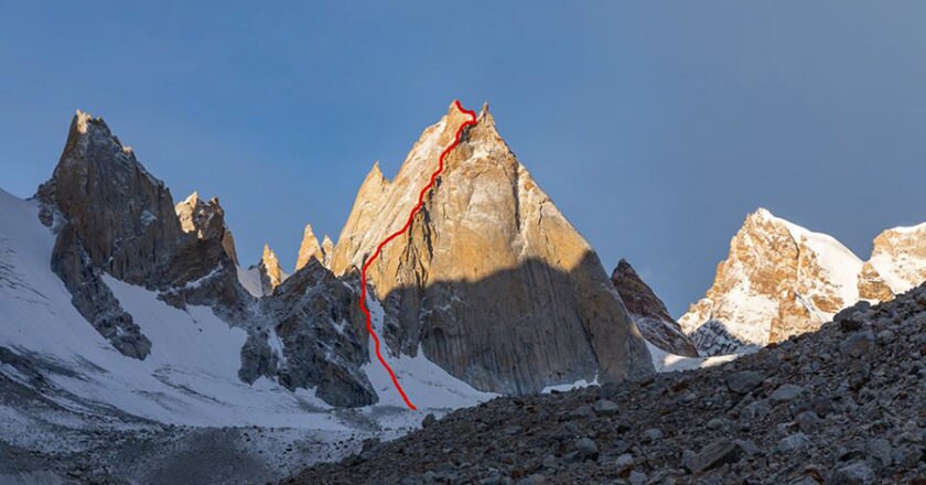Chareze Ri North, Jullay Temù, nuova via