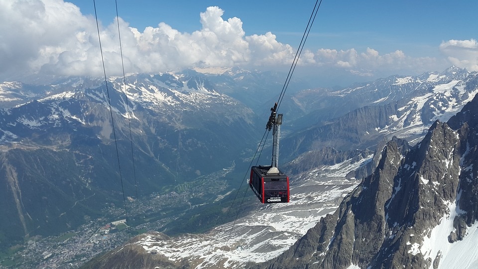 funivia, Aiguille du Midi