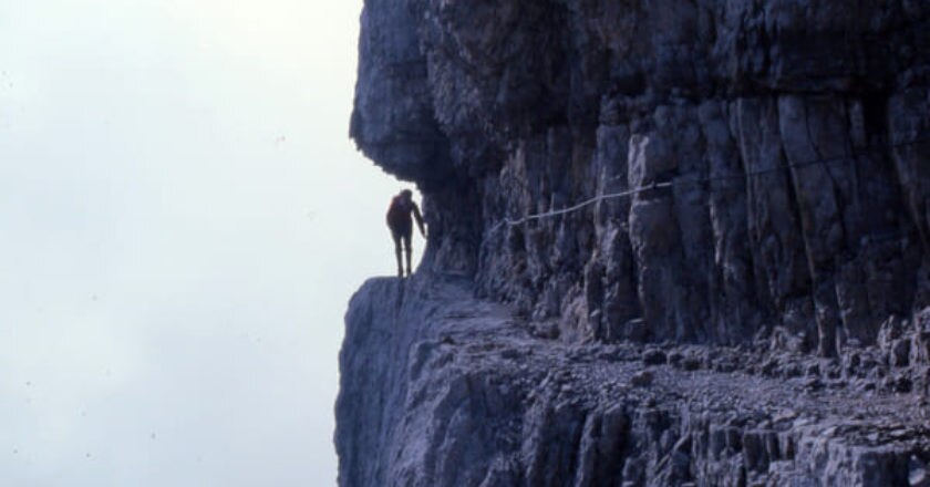 Dolomiti, Brenta, ferrata delle Bocchette
