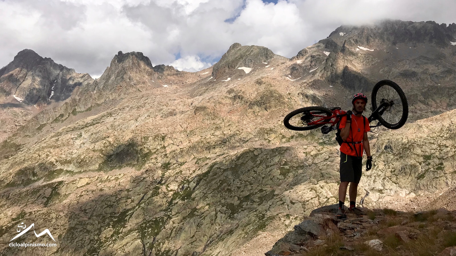 Cima Ghiliè, cicloalpinismo, MTB