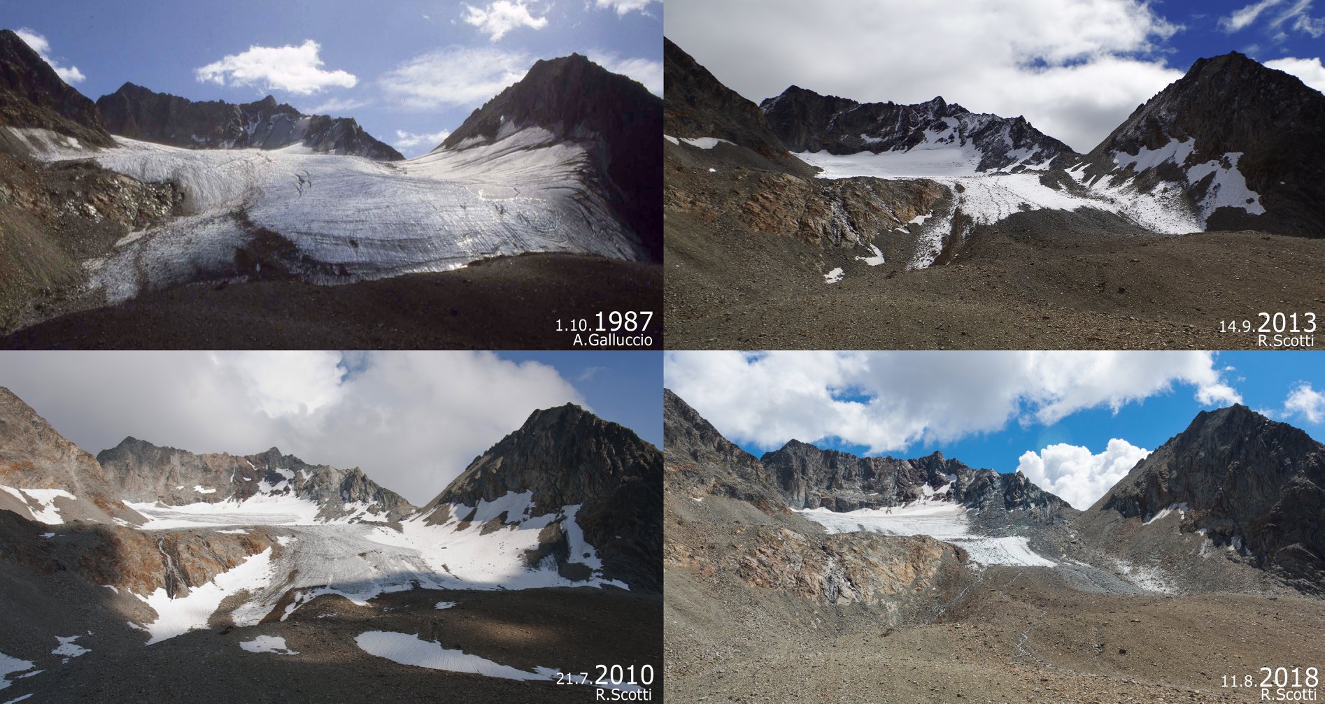 video, timelapse, livigno, ghiacciaio, riscaldamento globale