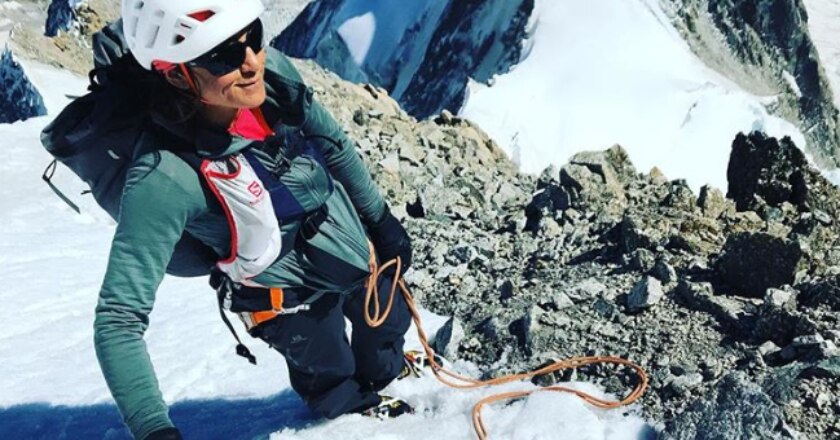 Liv Sansoz, alpinismo, Ueli Steck