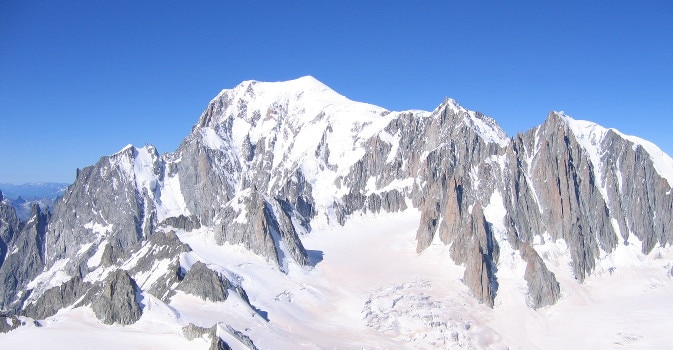 Monte Bianco, rifugio Goûter