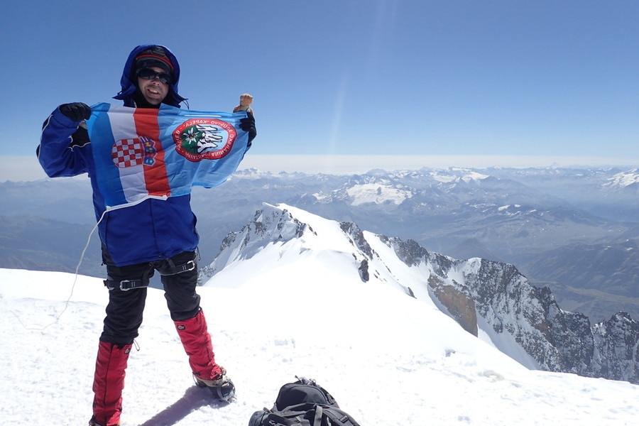 Monte Bianco, alpinismo, Matej Perkov, trail