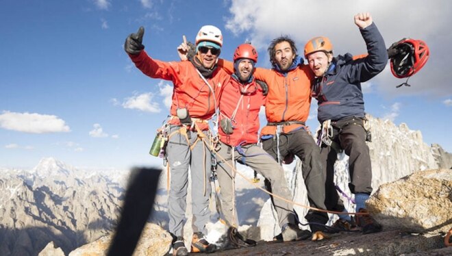 Nicolas Favresse, Carlos Molina, Mathieu Maynadier, alpinismo, Karakorum