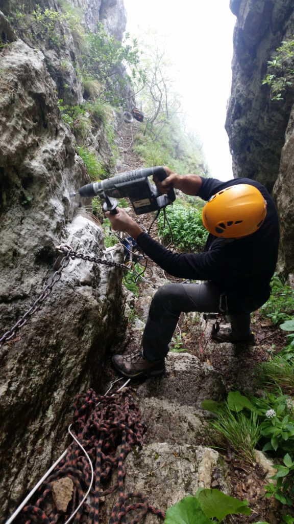 Ferrata, arrampicata, montagna