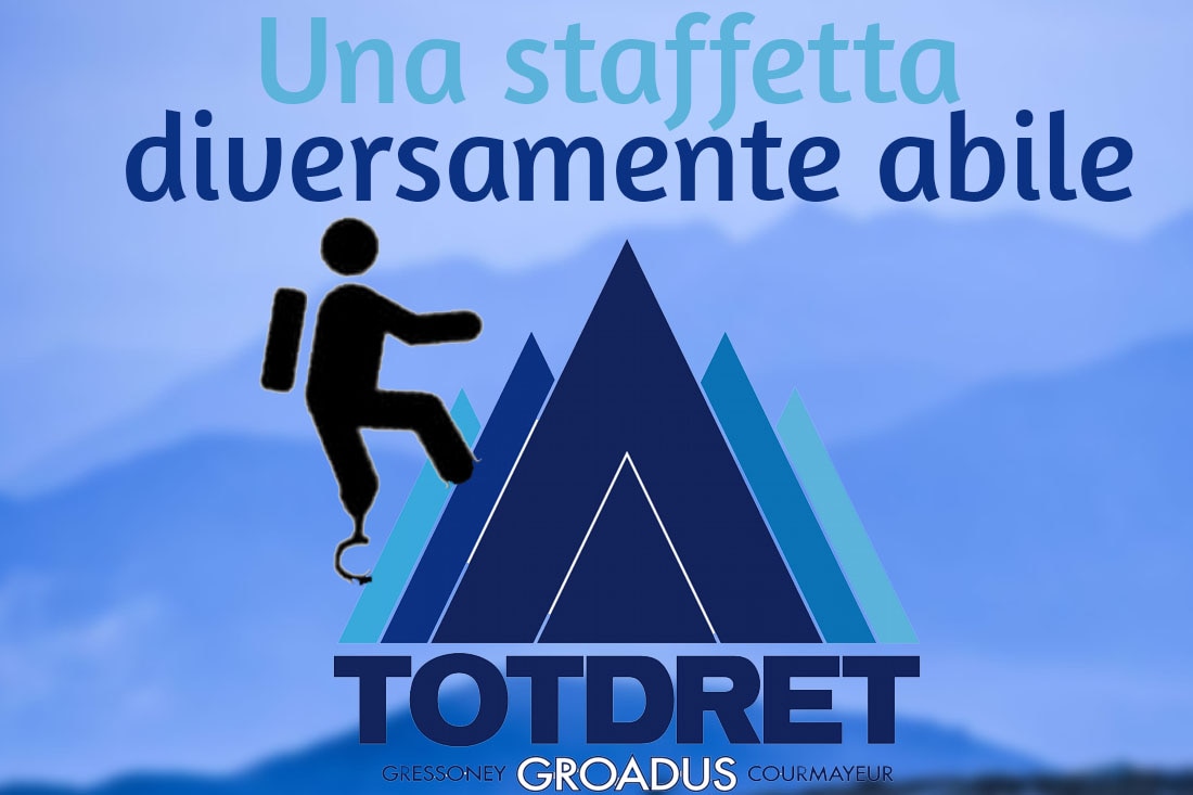Gambe in spalla, TotDret, disabilità, trail running, Grivel