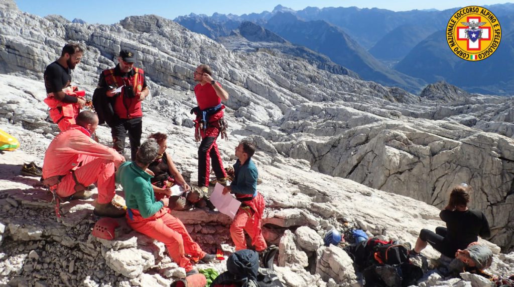 CNSAS, Soccorso alpino e speleologico, esercitazione in grotta, record di profondità