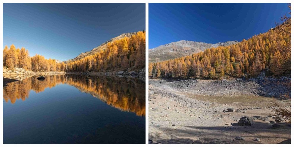caldo, laghi, clima, natura