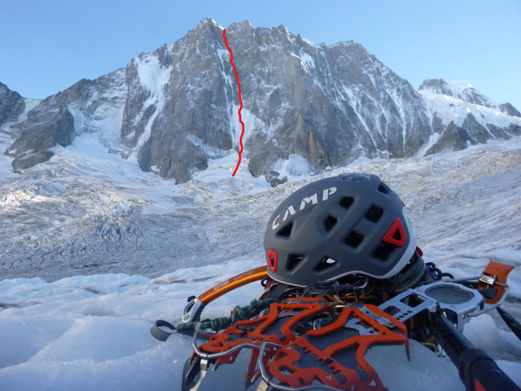 Grandes Jorasses, Roger Cararach Soler, Japanese Couloir, Marc Toralles, Bru Busom